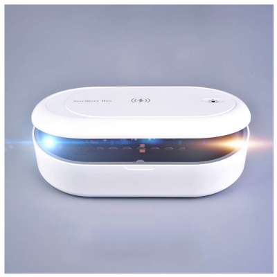 Portable antivirus mobile phone wireless ultraviolet UV sterilizer sterilization disinfection box